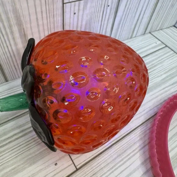 Strawberry Light Up Skip Ball Kids Toys Outside Children Fun WORKS - Picture 6 of 7